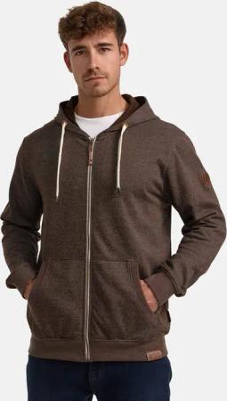 Indicode Sweatjacke INBaustian mit kuscheliger Innenseite