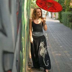virblatt Haremshose Aladinhose Damen & Haremshose