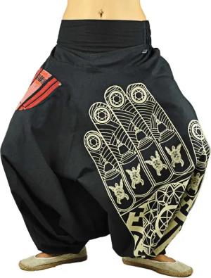 virblatt Haremshose Aladinhose Damen & Haremshose