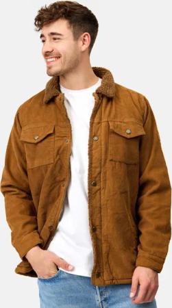 Indicode Sommerjacke Tonni Cordjacke mit Teddy-Futter