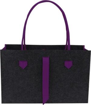 RAIKOU Einkaufsshopper Filztasche Zeitungskorb Kaminholztasche Spielzeugaufbewahrung,