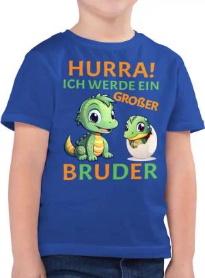 Shirtracer T-Shirt Hurra endlich großer Bruder
