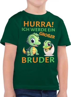 Shirtracer T-Shirt Hurra endlich großer Bruder