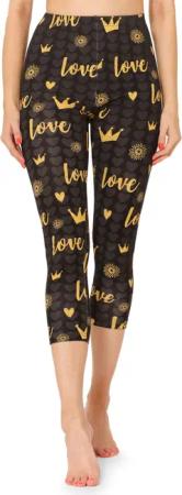 Merry Style Leggings Damen 3/4 Capri