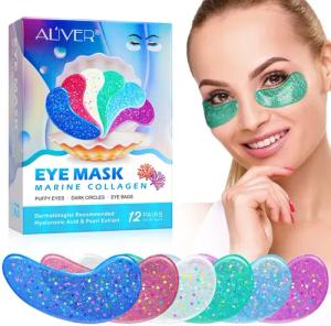 ALIVER Augenpads Anti Aging Kollagen Hyaluronsäure
