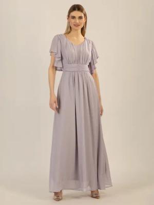 Apart Abendkleid aufwendig gearbeitet mit drappierten