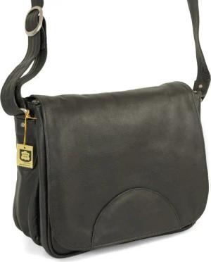 Hamosons Handtasche Damen-Handtasche Größe M, Retro-Look,