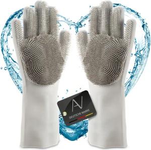 AVANA Reinigungshandschuh Silikon Spülhandschuhe mit Wash