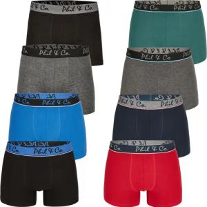 Phil & Co. Boxershorts 8er Pack