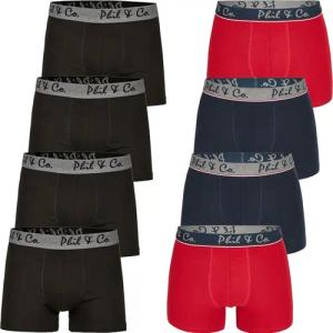 Phil & Co. Boxershorts 8er Pack
