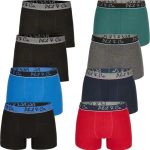 Phil & Co. Boxershorts 8er Pack