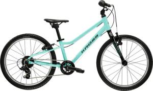Kross Kinderfahrrad "KROSS Kinderrad Lightweight Liftie 20" grün", 7 Gang, Shimano, TOURNEY TY200 Schaltwerk, Kettenschaltung