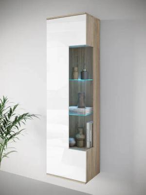 INOSIGN Vitrine "Kenia, stehend und hängend, Türanschlag wechselbar", (1 St.), Vitrineschrank mit Glastüren 160 cm Höhe