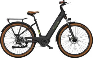 SachsenRad E-Bike "C5", 7 Gang, Shimano, SHIMANO 7SP TOURNEY TY300, Mittelmotor 250 W, TFT Farb-LCD-Display, Fahrmodus Pedelec, LED-Frontlicht, Alarmanlage