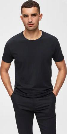 SELECTED HOMME Rundhalsshirt "Basic T-Shirt"