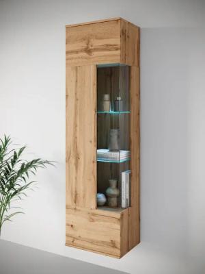 INOSIGN Vitrine "Kenia, stehend und hängend, Türanschlag wechselbar", (1 St.), Vitrineschrank mit Glastüren 160 cm Höhe
