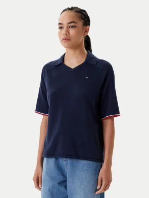 Tommy Hilfiger Poloshirt WW0WW45694 Écru Regular Fit