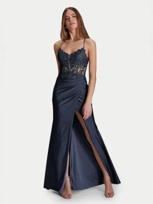 Hey Kyla Abendkleid 5AI058HK Dunkelblau Regular Fit