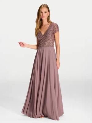 Hey Kyla Abendkleid 5AJ002HK Rosa Regular Fit