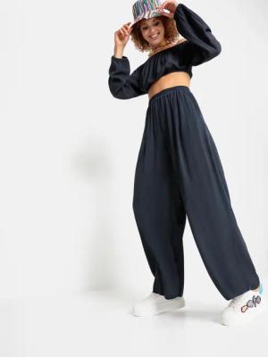 LSCN BY LASCANA Schlupfhose Damen dunkelblau Gr.50