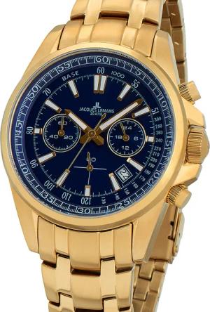 Jacques Lemans 1-2117O Liverpool Chronograph 44mm 20ATM