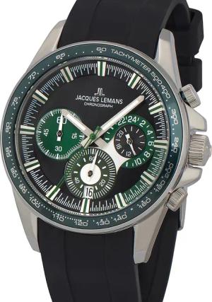 Jacques Lemans 1-2127C Liverpool Chronograph Herrenuhr 40mm 10ATM