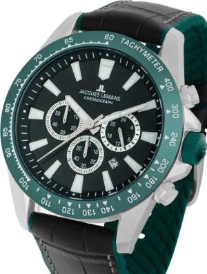 Jacques Lemans 1-2140C Liverpool Chronograph Herrenuhr 48mm 10ATM