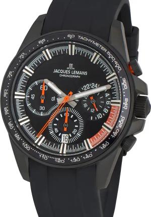 Jacques Lemans 1-2127D Liverpool Chronograph Herrenuhr 40mm 10ATM