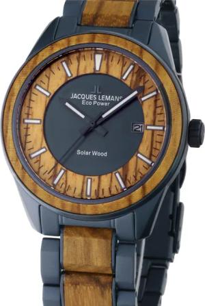 Jacques Lemans 1-2116M Eco-Power Herrenuhr Solar 40 mm