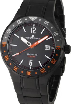 Jacques Lemans 1-2109I Hybromatic Herrenuhr 42mm