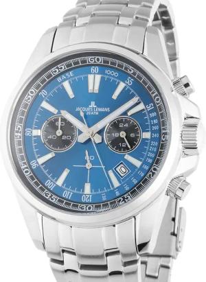 Jacques Lemans 1-2117ZC Liverpool Herren Chronograph 44mm 20ATM