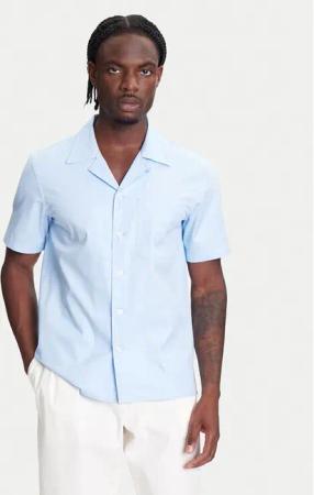 Robe di Kappa Hemd Robe Giovani Aousja 631372W Himmelblau Regular Fit