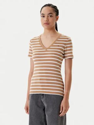 Tommy Hilfiger T-Shirt New Cody WW0WW40584 Braun Slim Fit