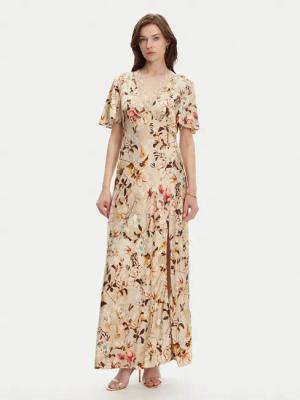 Guess Abendkleid W5YK01 WHEZ2 Beige Regular Fit