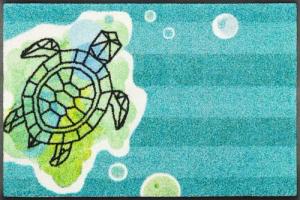 wash+dry by Kleen-Tex Fußmatte "Turtle Splash", rechteckig
