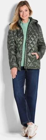 Jacke - khaki - Gr. 50 von Goldner Fashion