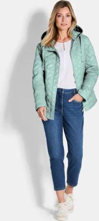 Steppjacke - salbei - Gr. 24 von Goldner Fashion