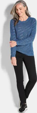 Pullover - royalblau - Gr. 24 von Goldner Fashion
