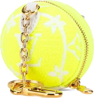 Louis Vuitton Schlüssel- & Taschenanhänger - 2022 LV Set And Match Pouch Key Ring Bag Charm - Gr. unisize - in Gelb - für Damen
