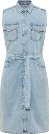Mustang Damen Minikleid Style Brooklyn Dress hellblau