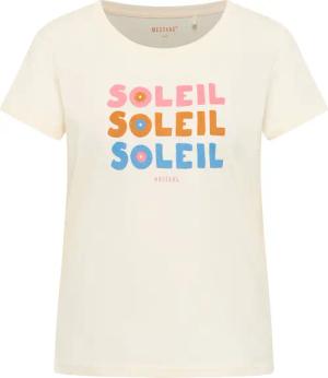 Mustang Damen T-Shirt Style Alma offwhite