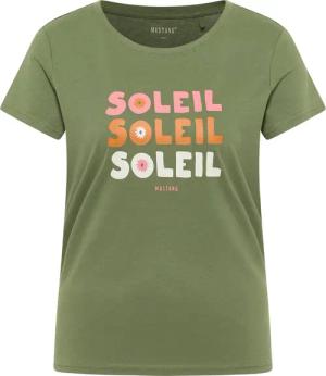 Mustang Damen T-Shirt Style Alma grün