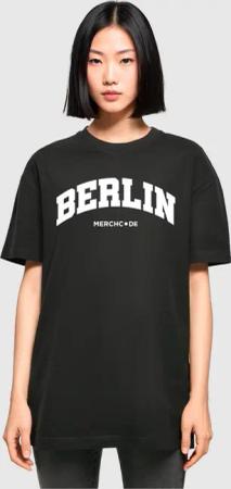 POD Ladies Berlin Wording - Oversized Boyfriend Tee