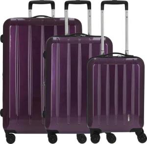 CHECK.IN London 2.0 Trolley-Set 3tlg. (lila)