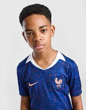 Nike Frankreich WEC 2025 Heim Shirt Kinder, Blue Void