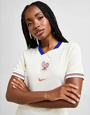 Nike Frankreich WEC 2025 Auswärts Shirt Damen - Damen, Pale Ivory