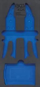 BGS Werkstattwageneinlage 1/3 4026-1, leer, für Art. 4026