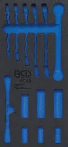 BGS Werkstattwageneinlage 1/3 4048-1, leer, für Art. 4048