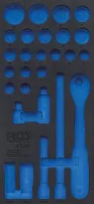 BGS Werkstattwageneinlage 1/3 4126-1, leer, für Art. 4126