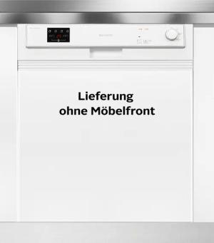 Sharp teilintegrierbarer Geschirrspüler QW-HX12S47EW-DE, 12 Maßgedecke